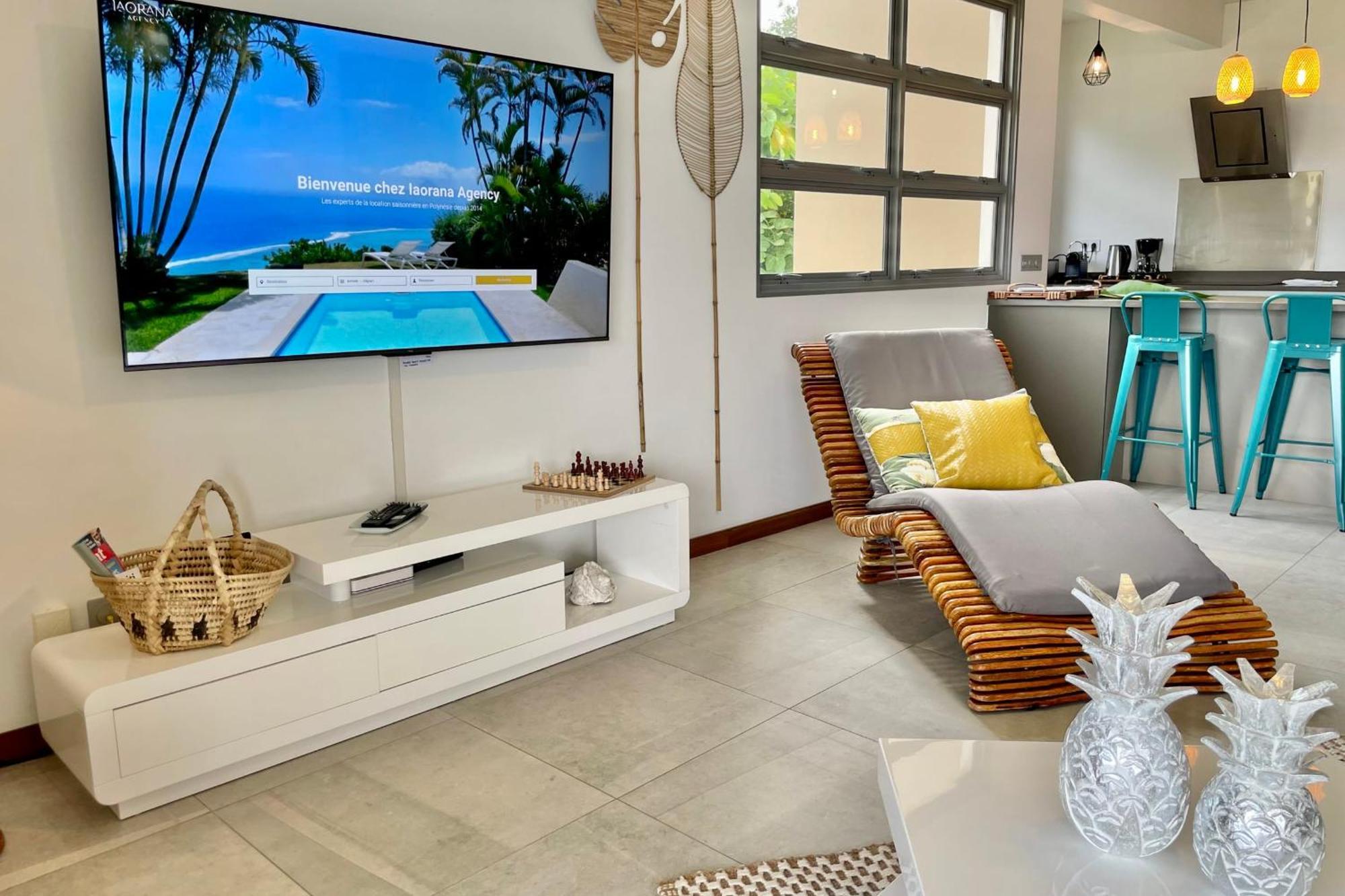 Manuia Luxury Apartment - Tahiti Punaauia -Wi-Fi Netflix Pool & Gym Kültér fotó