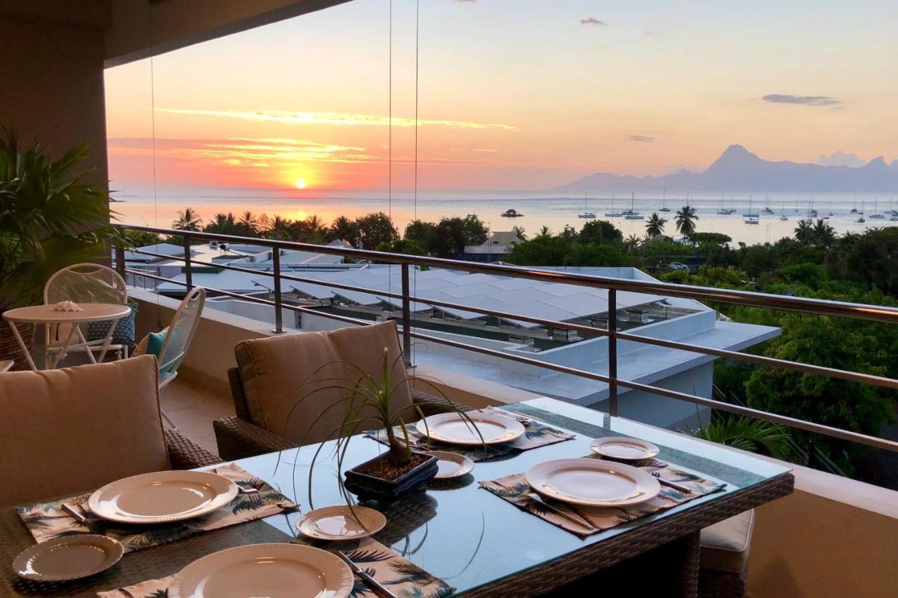 Manuia Luxury Apartment - Tahiti Punaauia -Wi-Fi Netflix Pool & Gym Kültér fotó